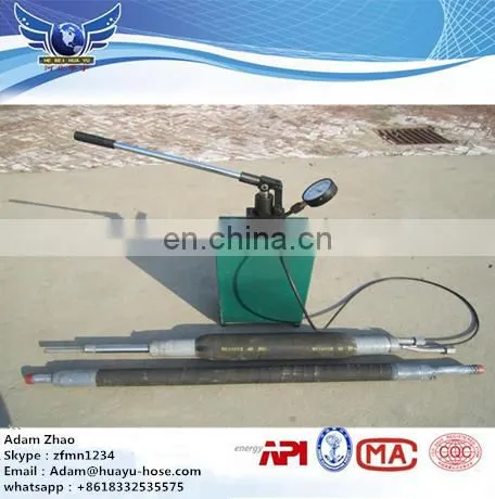 high quality high pressure 6"-51"hydraulic hose made in china