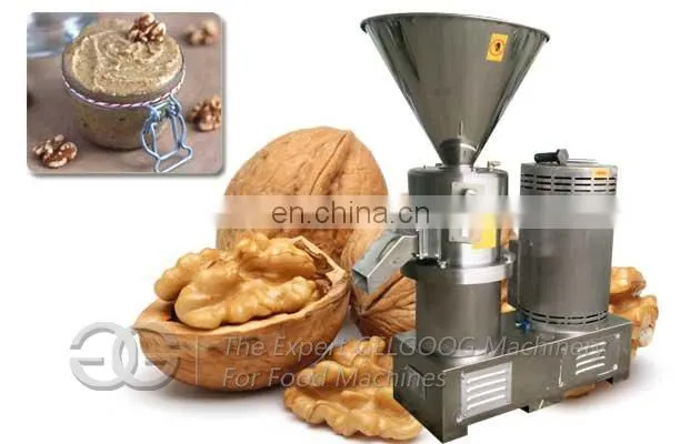 Commercial Hazelnut Paste Grinder Jam Producing Machine Pistachio Peanuts Butter Vertical Colloid Mill