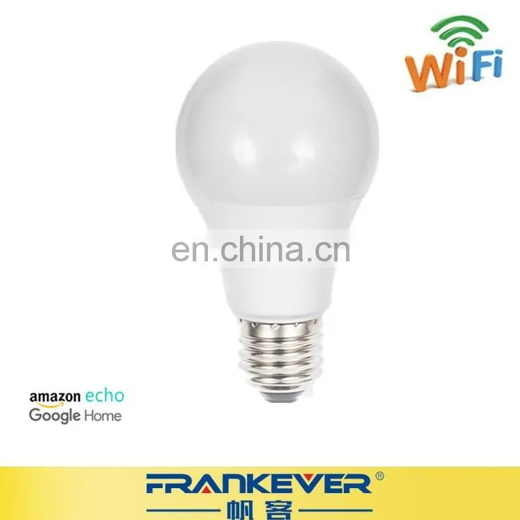 FRANKEVER E26 BASE BULB WIFI 9W LED BULB WARM WHITE SMART WIFI BULB