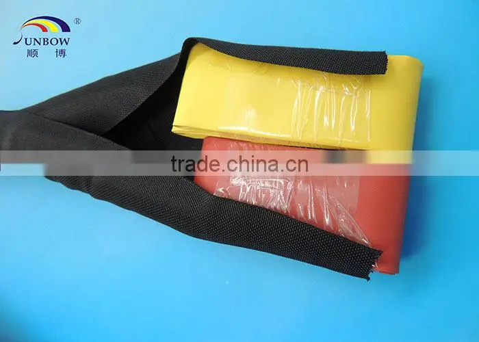 1/2" to 3/4" ID Split Braided Cloth Type Wire Loom for automotive use
