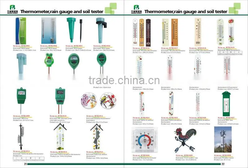 Plastic Garden Rain Gauge