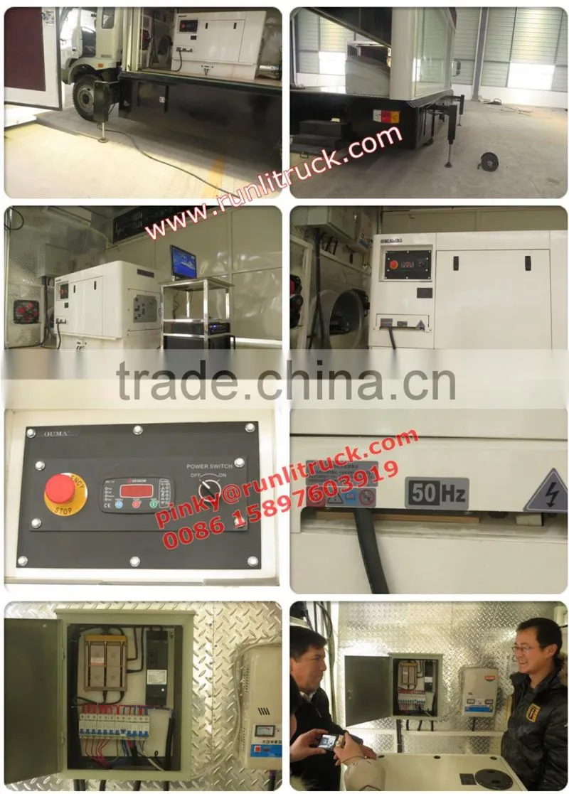P10 Outdoor full Color LED Display on led mobile advertising trucks for Outdoor Advertising, Media, Shows, Activities RGB Displa
