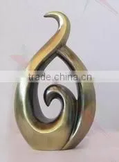 antique gold ball cutain finial