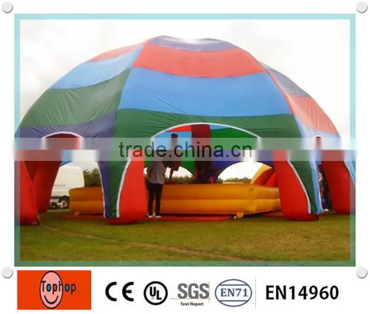 2015 Hot sale 32OZ pvc tarpualin 100% air sealed inflatable car tent