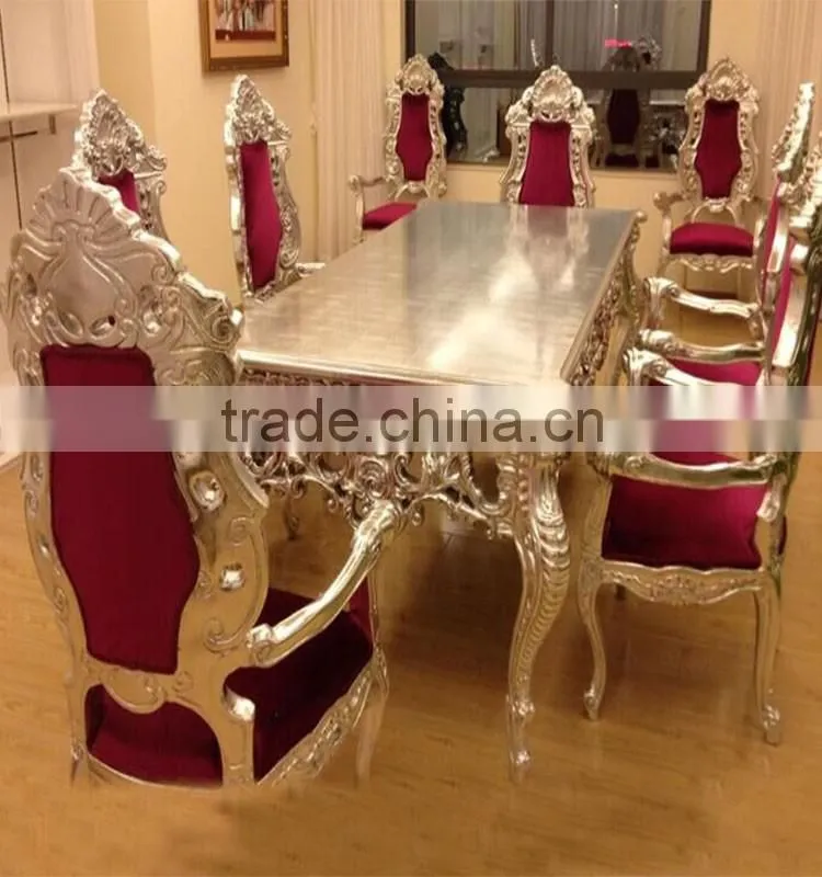 New Style Romania Gold King Throne Chair For Wedding