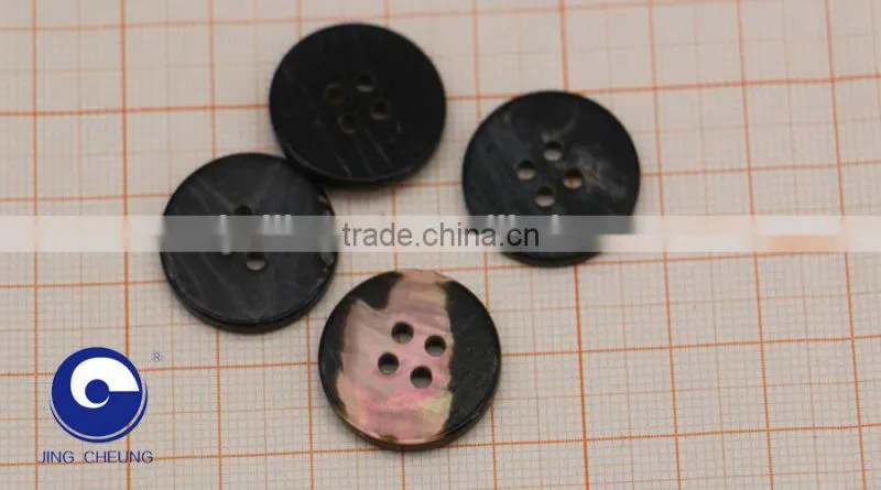 natural brown mother of peal shell button