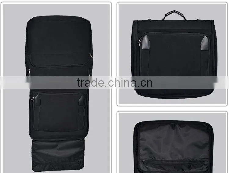 multi-functional business travel suit bag with pockets