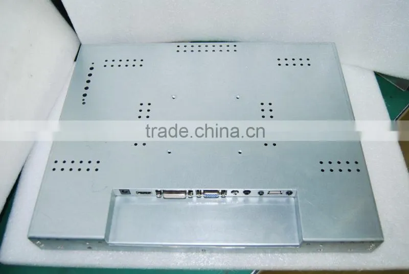 VESA standard 15 inch tft lcd open frame touch screen monitor
