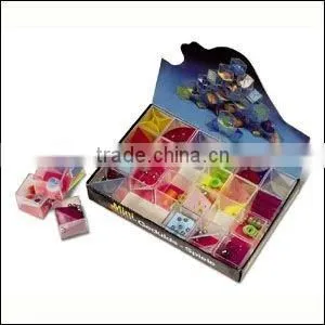 Plastic sliding jigsaw puzzle for intelligence development and fun