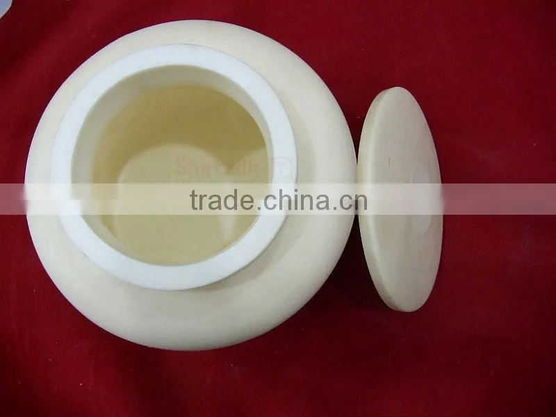 Good wear resistance alumina ball mill pot