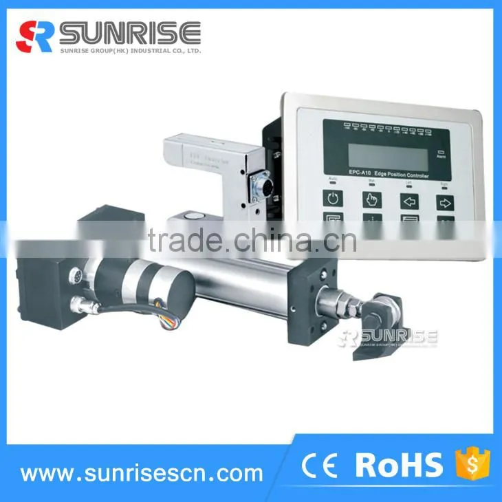 Web Guide Control system with color Sensor