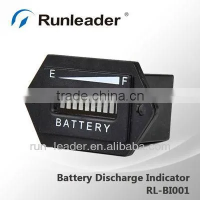 12V 24V 36V 48V 72V LED Battery Charge DISCHARGE Indicator for acid lead storage battery car golf carts from China Manufacturer