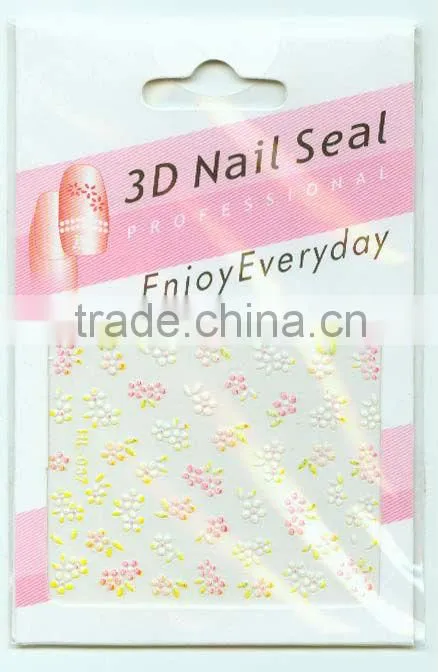 many kawai design packing nail stickers