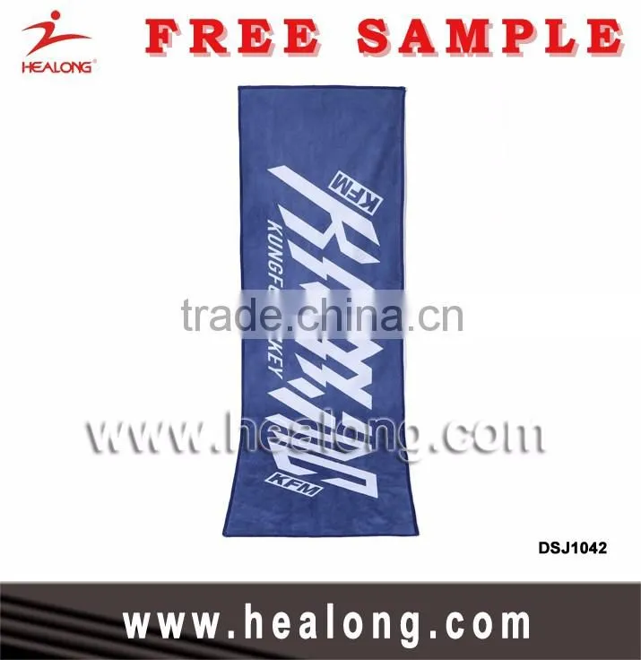 Healong Sublimation Customized Microfiber Towel Hand Towel Gym Yoga Sports Car Wash Hotel Bath Beach Towel Design