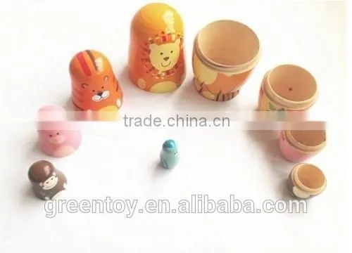 wooden block game wood doll