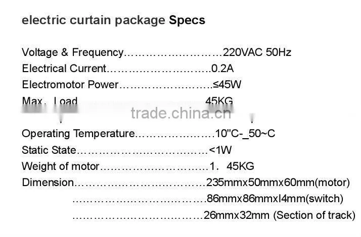 flat-open electric curtain controlling