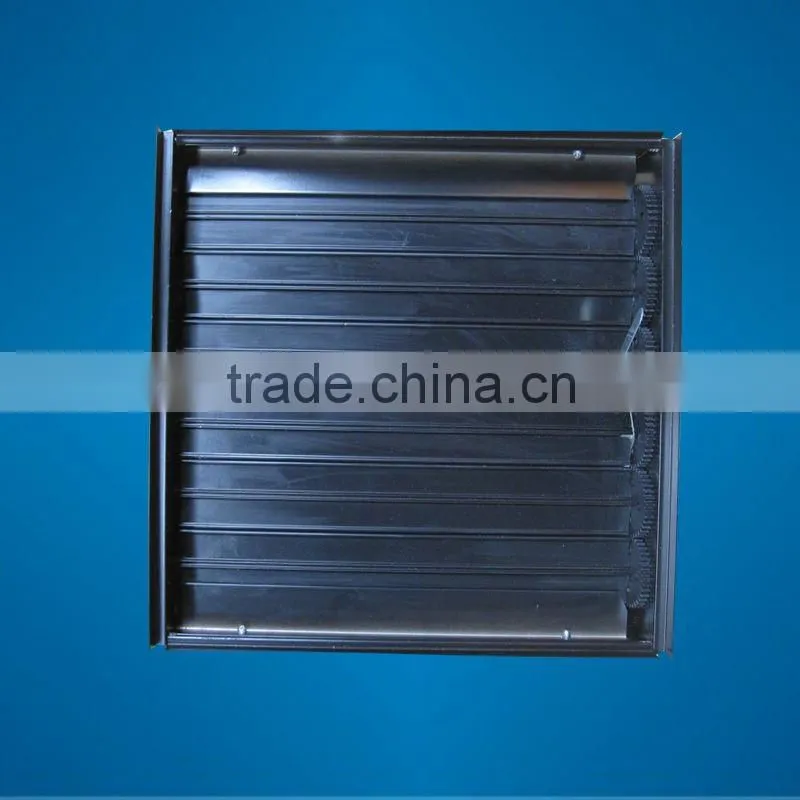 Aluminum 4-way air diffuser with damper