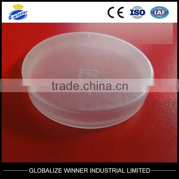 100ml pudding bottle with plastic cap,glass bottle dessert bottle