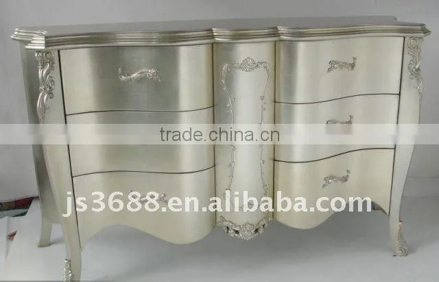 silvering gold silver leaf decorative aluminum foil silver leaf furniture (JSS-02)