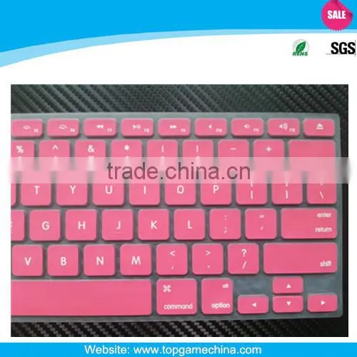 Color Silicone keyboard protector For Macbook air 13" 15"