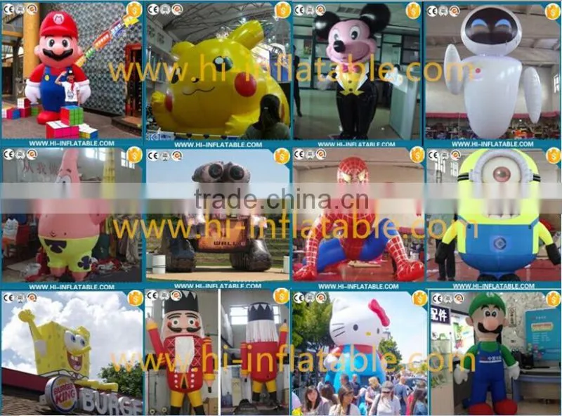 Best Selling inflatable firework cartoon model for outdoor advertising
