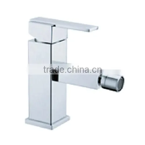 Square single lever hot and cold water faucet/mixer/tap