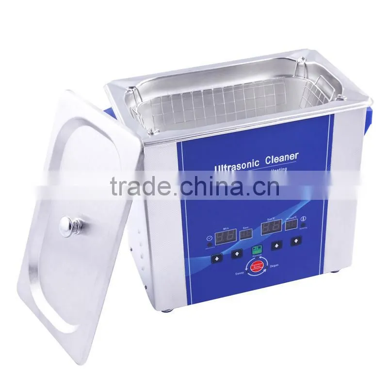 industrial Ultrasonic Cleaner jewellery washing machine SDQ030 with heating and timer