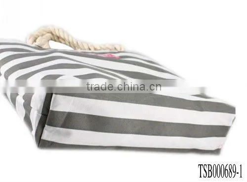 hot sale high quality strip beach bags 2012