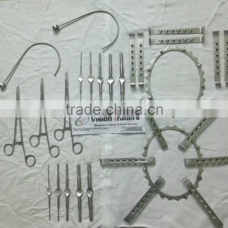 Turner Warwick Abdominal Retractors Oval ,Round all sizes available ,with 6 blades ,all types of blades , Surgical Instruments