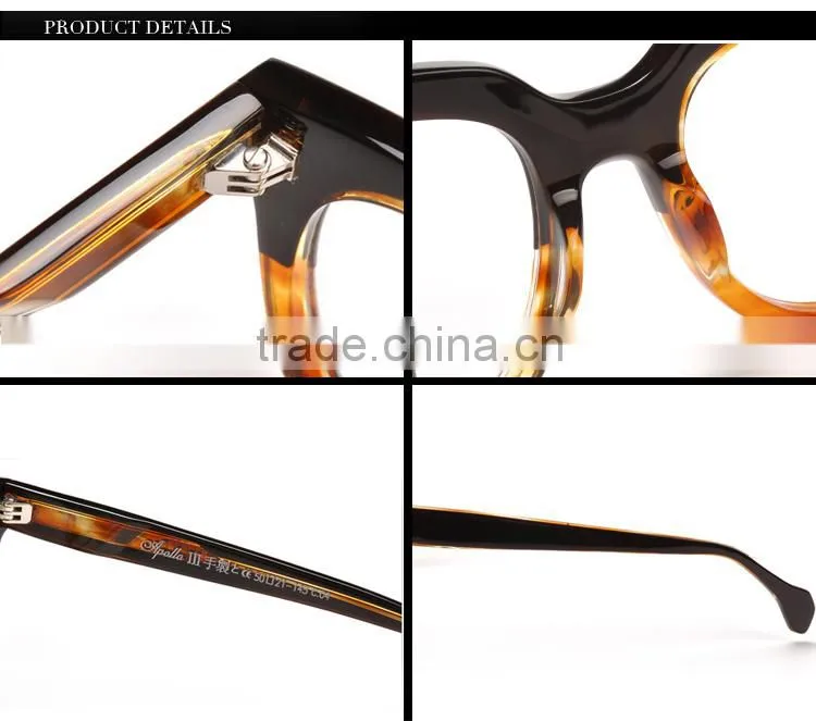 2015 Optical Frames Manufacturer Italy Acetate Frame Unisex in China Factory