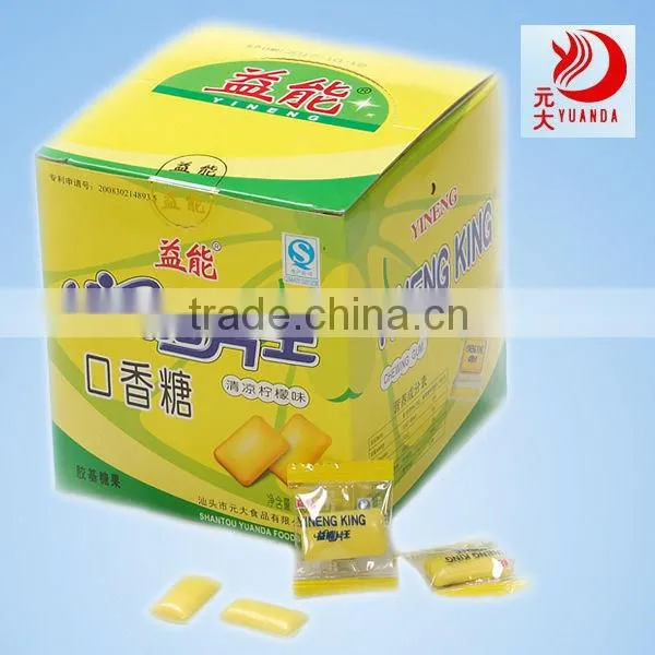 bubble gum chewing gum