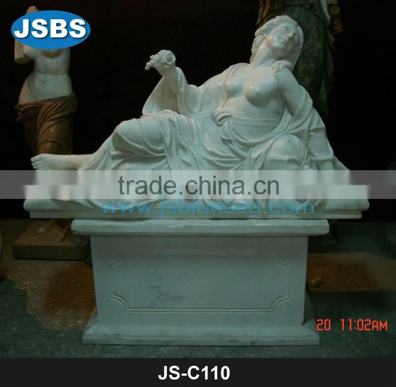 Marble Rape of Persephone Statue