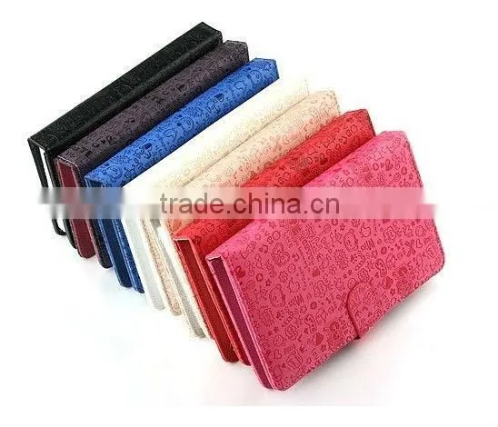 7" Universal Leather Case MID Tablet Adjustable Fixed Foot