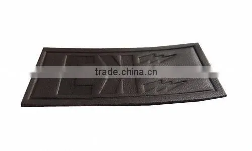 china maker Custom good quality Leather Jeans Label