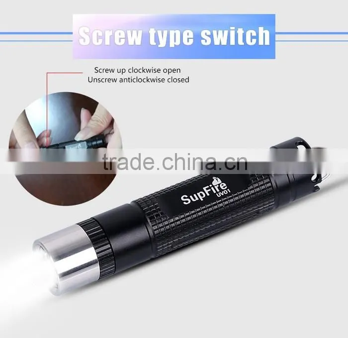 fluorescence detection flashlight