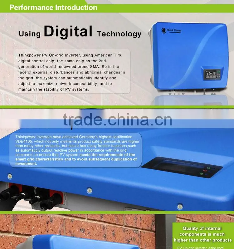 Thinkpower free WIFI monitoring solar grid tied inverter