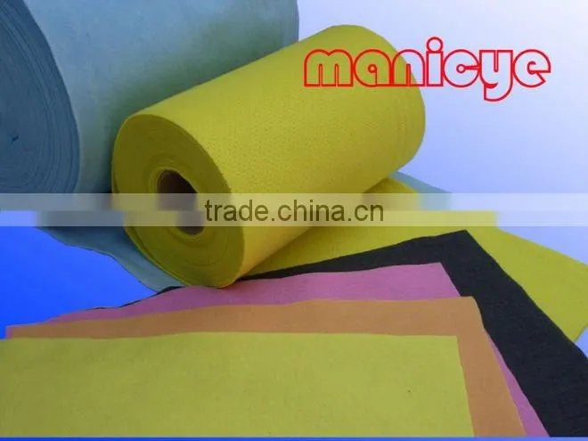 Polyester and viscose Needle Punched Non-woven water absorption fabric