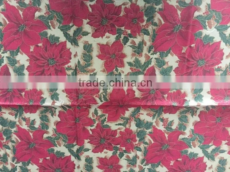 TB009 flowers polyester table cloth