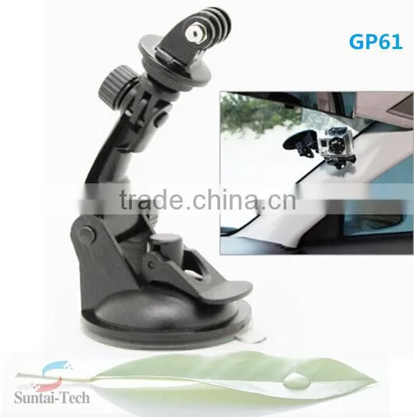 Gopros accessories for go pro Suction cup with tripod for Go pro Heros 4 3+/3/2/1 GP61