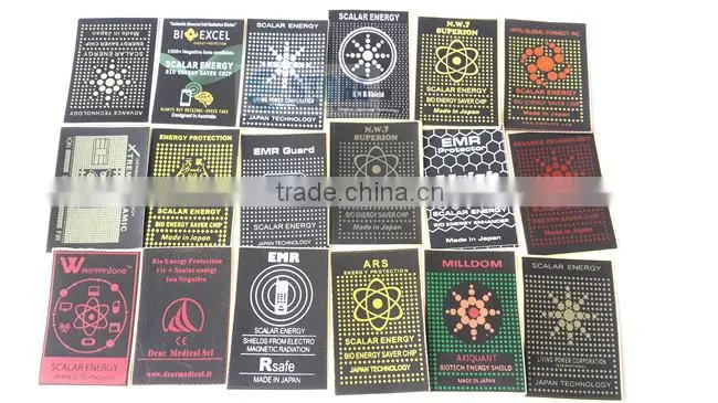 Bio Scalar Energy Sticker Anti Radiation Stickers For Cell Phone