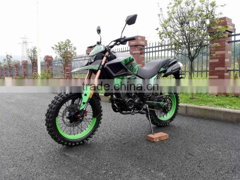 2016 new green Tekken250cc,Chinese crossover motorcycles.