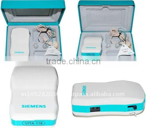 analog hot selling cheap price siemens hearing aids vita 118