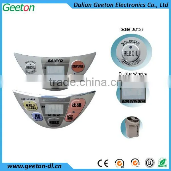 Custom OEM Polycarbonate Scratch- proof Overlay Graphic Nameplates