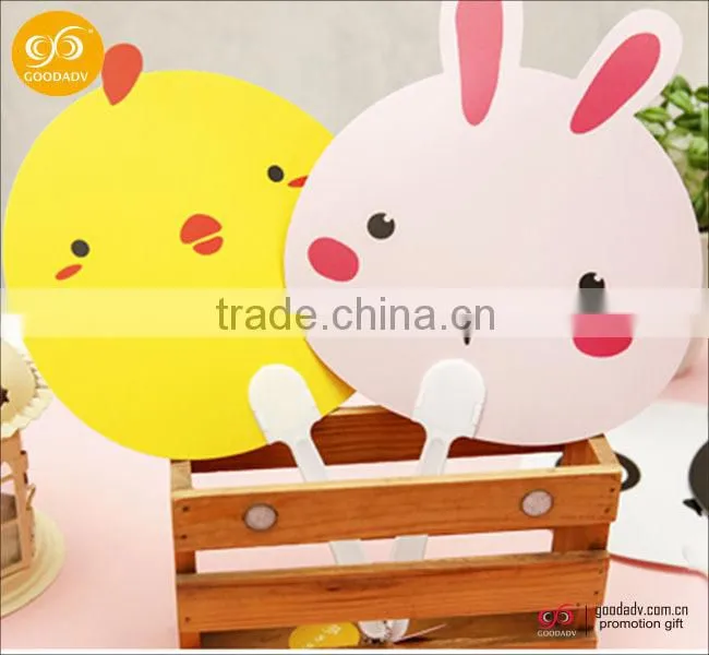 2016 Hot summer customized gifts Advertising pp hand fan