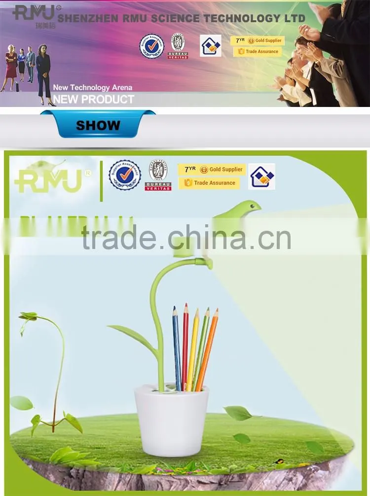 Lovely Bird Pen Container LED Night Light Desk Light child light