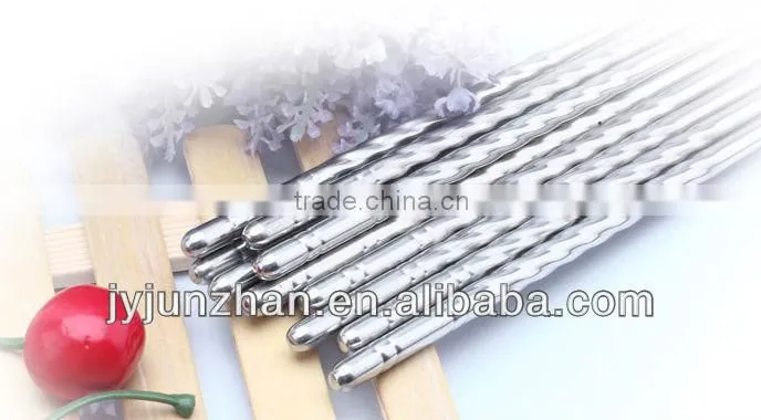 stainless chopstick with mirror polishing and hand polishing --- low price