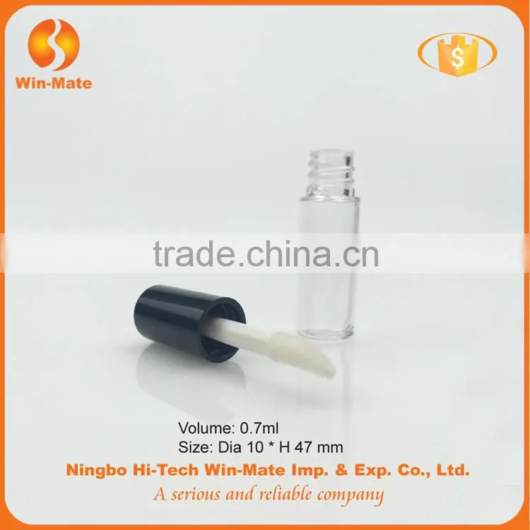 wholesale round empty flat 47*10mm Mini Lip Gloss Bottle
