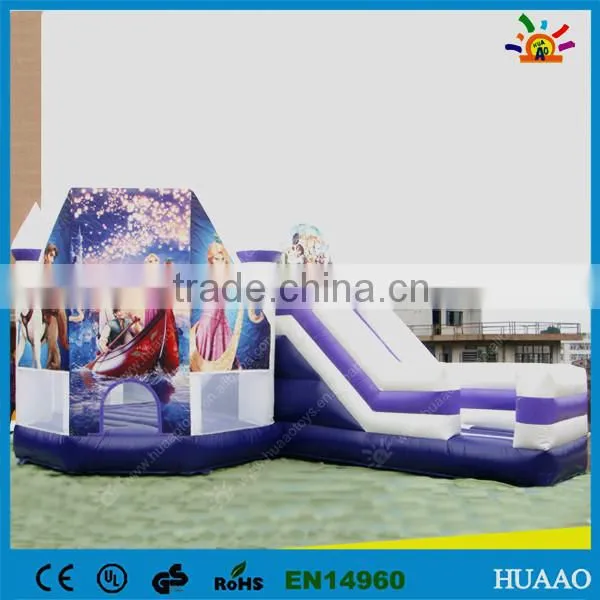 Commercial inflatable bounce house combo