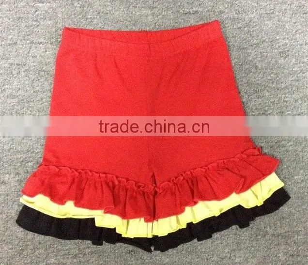 2015 Adorable USA kids 100%Cotton ruffle pants continuous Fashion