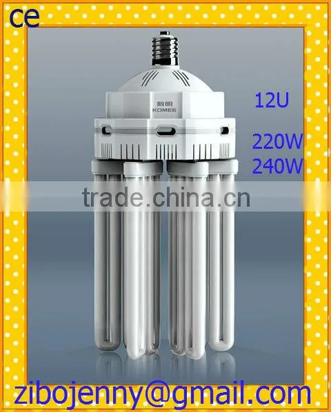 E40-12U energy saving lamp with ce, cb, rohs, emc, iso certificates-1 year warranty